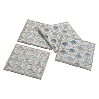 IMAX Noria Mosaic Coasters in Gift Box   Bar Supplies