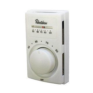 Robertshaw 802 Line Voltage Heating Only Thermostat, DPST   Nonprogrammable Household Thermostats  
