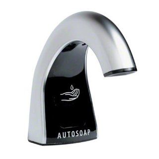 Bobrick 826 Touch Free Automatic Lavatory Mounted Soap Dispenser, 0.8mL Dispense Industrial Lavatory Hand Product Dispensers