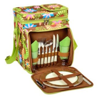 Picnic at Ascot Floral Picnic Cooler for Two   Coolers