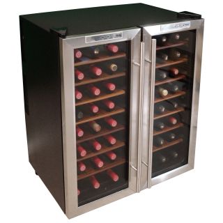 Vinotemp VT 48TEDS 2Z Dual Zone Thermo Electric Wine Cooler   Wine Storage