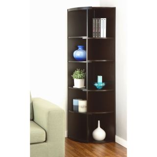Chronos Expandable Duotone Corner Display Stand/Bookcase   Bookcases