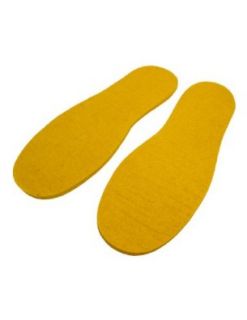 Felt insoles   Adult Style 827 Yellow   Size 6 Health & Personal Care