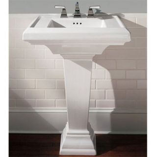 American Standard Town Square 0790400 Pedestal Sink   Single Sink Bathroom Vanities