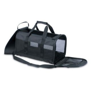 Soft Sided Pet Taxi   Black   Dog Carriers