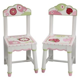 Guidecraft Sweetie Pie Chairs   Set of 2   Kids Traditional Chairs