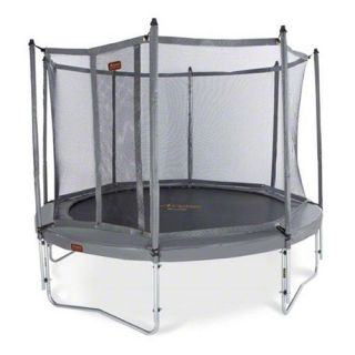 JumpFree Proline 14 ft. Trampoline with Safety Enclosure   Titanium Gray   Trampolines