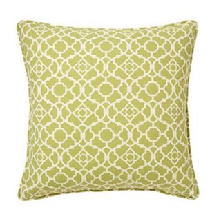 Jiti Moroccan Green 20 x 20 Square Outdoor Pillow   Outdoor Pillows