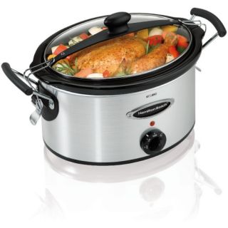Hamilton Beach 33169 5 qt. Stay or Go Slow Cooker   Slow Cookers