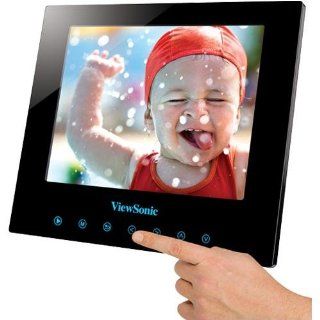 ViewSonic DPG807BK 8 Inch 512 MB SwifTouch Multimedia Digital Photo Frame  Digital Picture Frames  Camera & Photo