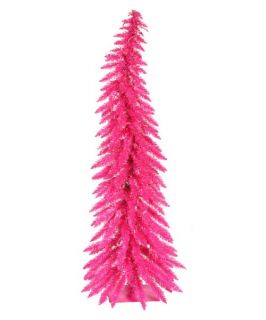 Vickerman Pink Whimsical Christmas Tree   Christmas Trees