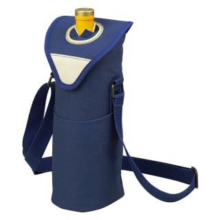 Single Bottle Insulated Wine Tote   Picnic Baskets & Coolers