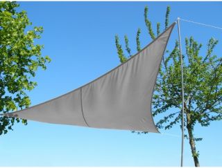 Kookaburra 16.4 ft. Breathable Knitted Triangle Shade Sail   Shade Sails