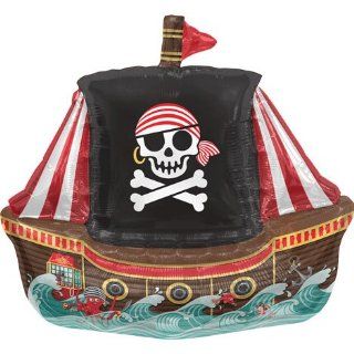 Pirate Ship Mini Shape Foil Balloon (1 per package) Toys & Games