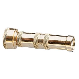 Nelson 4 in. Brass Twist Nozzle   Hose Nozzles & Water Wands