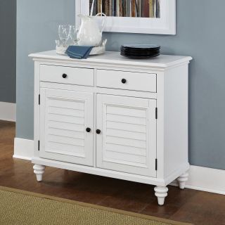 Home Styles Bermuda Brushed White Dining Buffet   Buffets & Sideboards