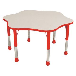 Brite Kids 48 in. Adjustable Flower Table   Classroom Tables and Chairs