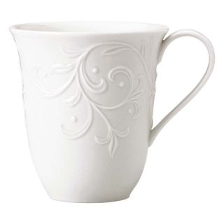 Lenox Opal Innocence Carved Mug   Set of 4   Coffee Mugs