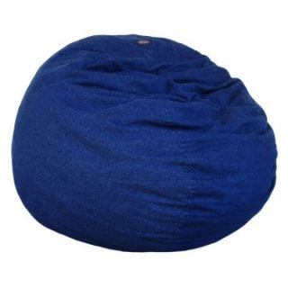 Corda Roy's King Size Denim Foam Bean Bag Bed   Converts to King Size Bed   Bean Bags