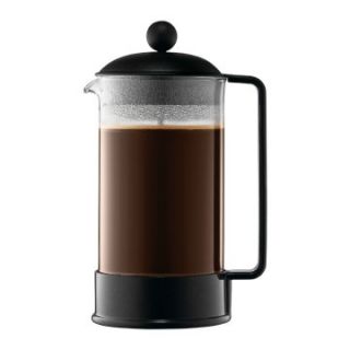 Bodum 8 Cup Brazil French Press   Black   Coffee Makers