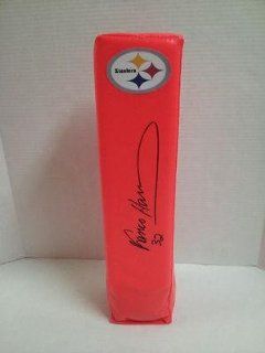 Autographed Franco Harris Ball   Touchdown Pylon Coa   NFL Autographed Miscellaneous Items Sports Collectibles