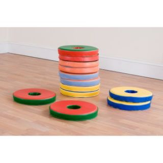 Kalokids 12 Bi Color Donut Cushions   Soft Play Equipment