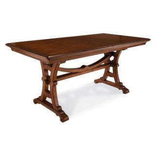 A.R.T. Furniture Margaux Counter Height Rectangle Double Pedestal Dining Table   Mahogany   Dining Tables