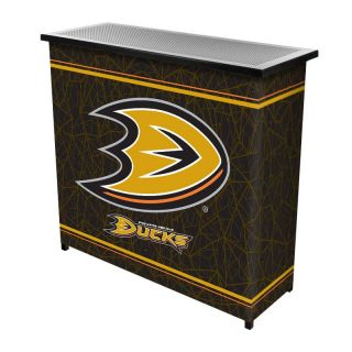 NHL 2 Shelf Steel Portable Bar with Case   Home Bars