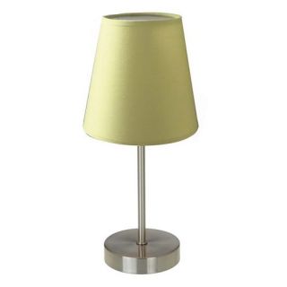 Simple Designs Table Lamp   11.5H in.   Green Shade   Table Lamps