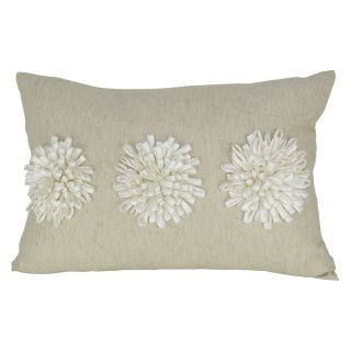 Design Accents Dahlia Pillow   14L x 20W in.   Decorative Pillows