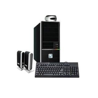 iMicro CA S813USB 400W 20+4Pin ATX Mid Tower Case with Keyboard, Mouse and Speaker (Black) Computers & Accessories