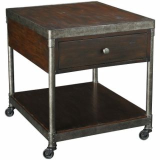 Hammary Structure Rectangular Drawer End Table   End Tables