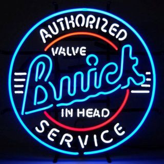 Buick Service Neon Sign   Neon Signs