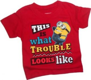 Despicable Me   This Is What Trouble Looks Like Toddler T Shirt   2T Clothing