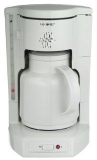 Mr. Coffee TC80 8 Cup Thermal Carafe Coffeemaker, White Kitchen & Dining