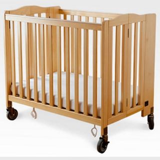 Simmons Foldaway Evacuation Crib   Natural   Cribs