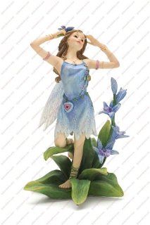 Faerie Glen Faeries #FG837 Delphinia, from Munro, 2005 Flower Series   Collectible Figurines