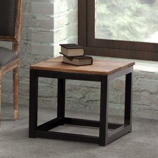 Zuo Modern Civic Center Side Table   Distressed Natural   End Tables