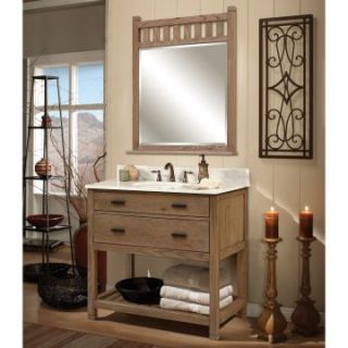 Sagehill Designs Toby TB3021D 30 in. Weathered Oak Single Bathroom Vanity   Single Sink Bathroom Vanities