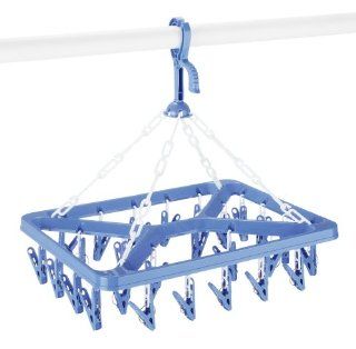 Whitmor 6171 844 Clip and Drip Hanger with 26 Clips   Free Standing Garment Racks