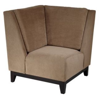 Office Star Merge Corner Chair   Easy Brownstone   Accent Chairs