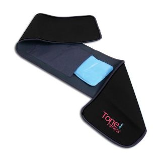 Tone Fitness Waist Slimmer Belt with Gel Pack   Slimmers and Wraps