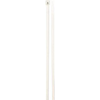 NSI Industries 818 SB Cable Tie with Stainless Steel Barb, 18 Tensile Strength, 8" Length, Natural (Pack of 100)