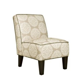 angeloHOME Dover Chair   Filigree Cream Tan   Accent Chairs