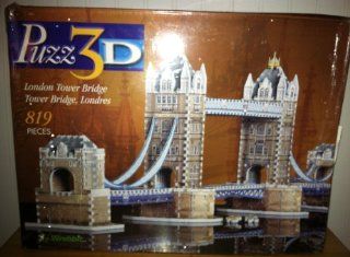 London Tower Bridge 819 piece 3D Puzzle Toys & Games