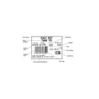 Globe Food E11 Labels for GSP30A Scale   12 / CS