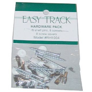 Easy Track Closet Hardware Pack   RH1004   Wood Closet Organizers