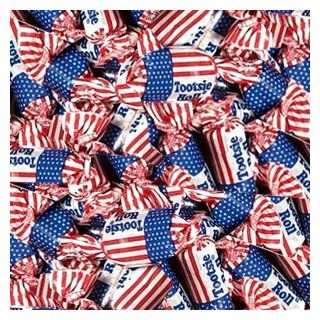 Tootsie Roll Midgees In Patriotic USA Wrapper BULK Pack (2145 PIECES) 