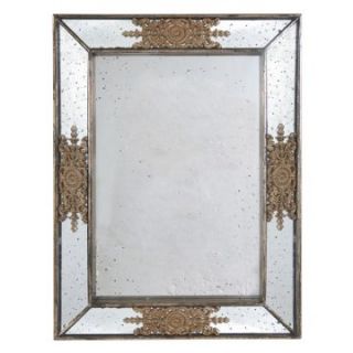 Ornate Rectangular Mirror   24.4W x 32.3H in.   Wall Mirrors