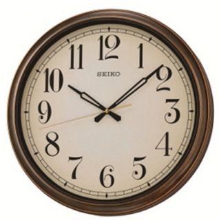 Seiko Terry Outdoor 16 in. Wall Clock   Wall Clocks